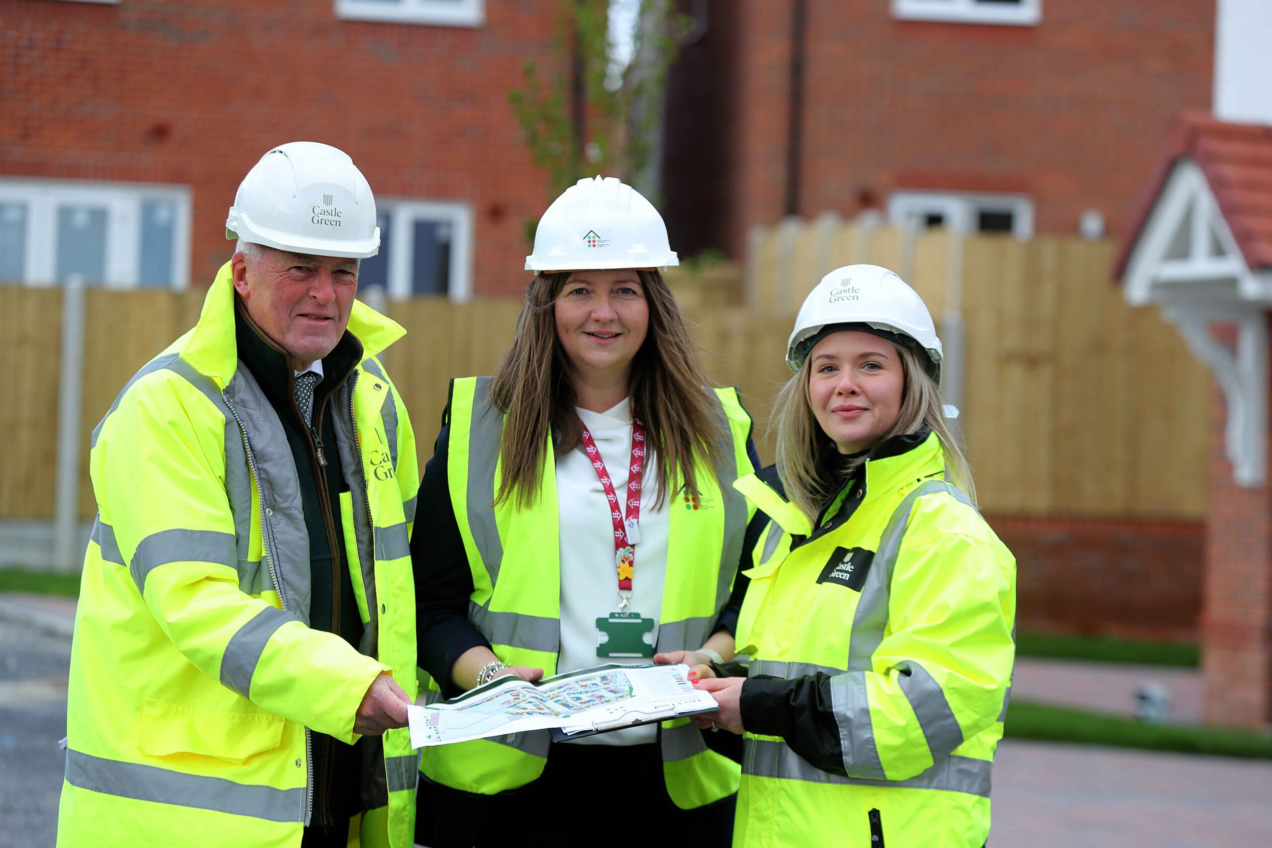 Castle Green hands over affordable homes in Rhosrobin to North Wales Housing Association