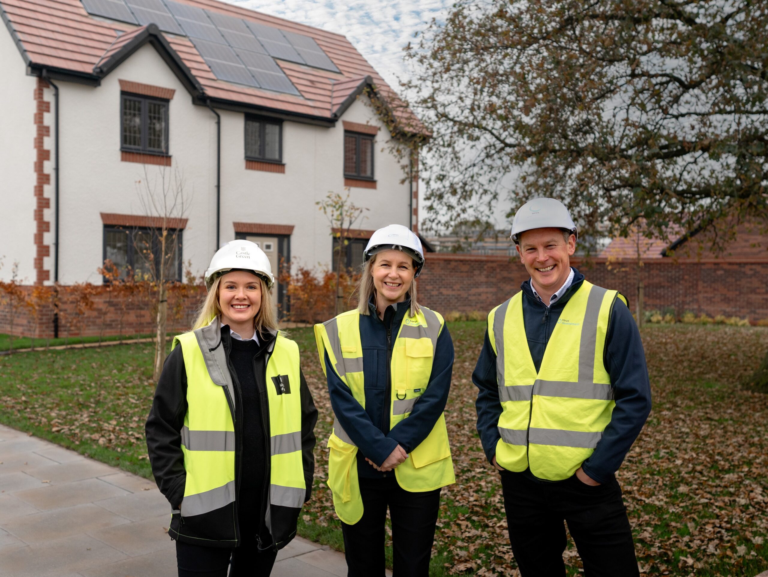 Castle Green Partnerships hands over affordable homes in Crewe to Torus